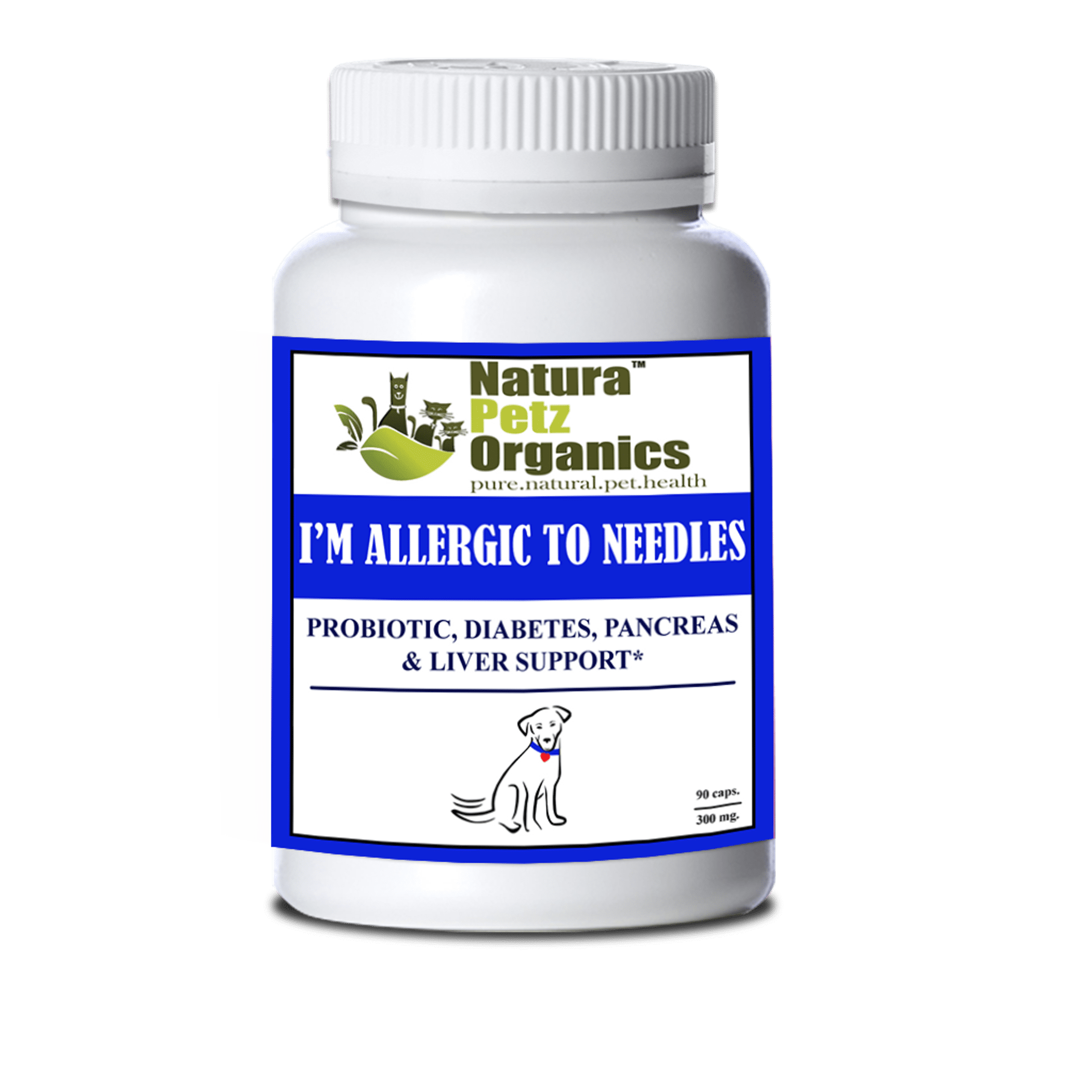 I'M Allergic To Needles - Probiotic, Pancreas & Glucose Support For Dogs & Cats* I'M Allergic To Needles - Probiotic, Pancreas & Glucose Support For Dogs & Cats*