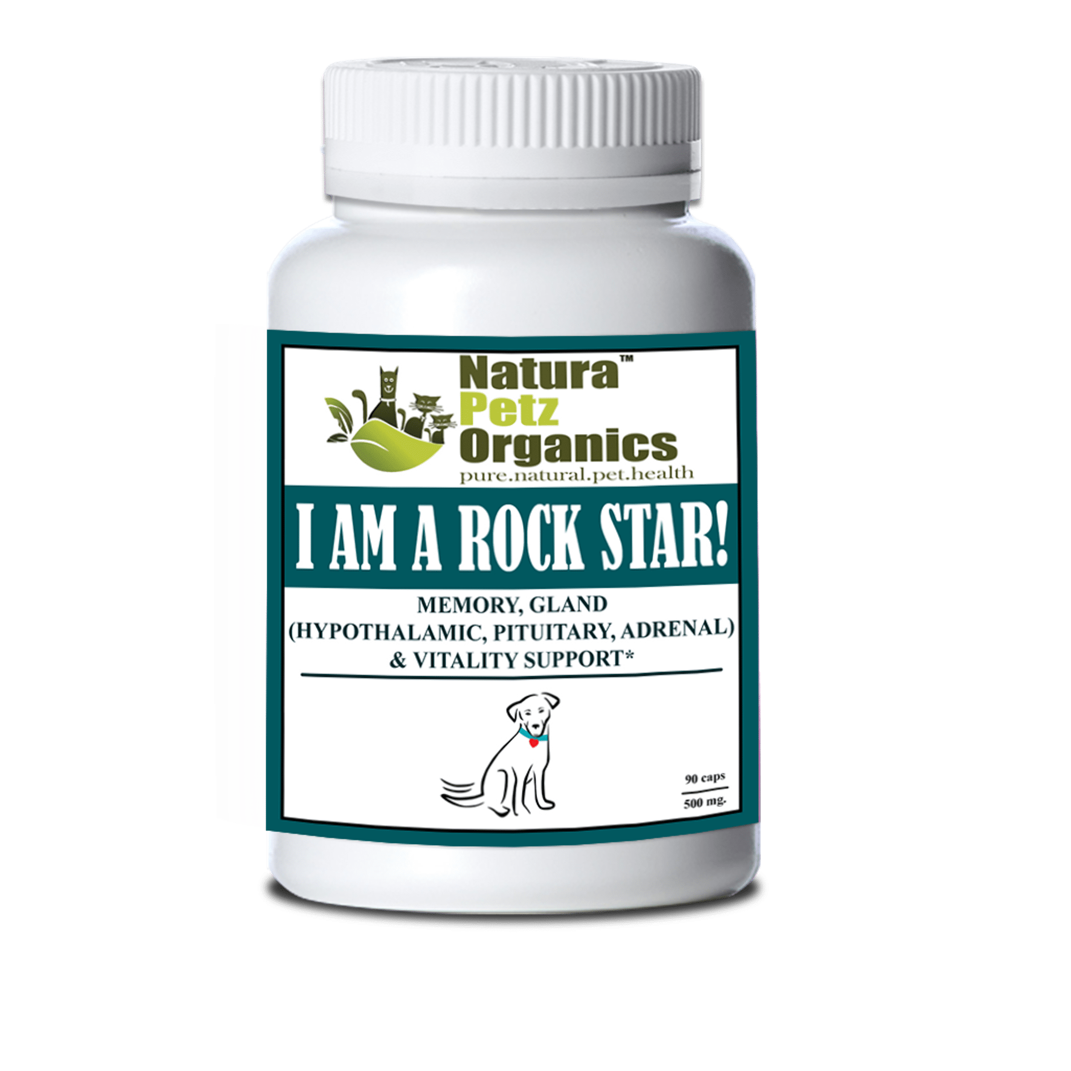 I Am A Rock Star - Memory, Gland (Hypothalamic, Pituitary And Adrenal) & Vitality Support* I Am A Rock Star - Memory, Gland (Hypothalamic, Pituitary And Adrenal) & Vitality Support*