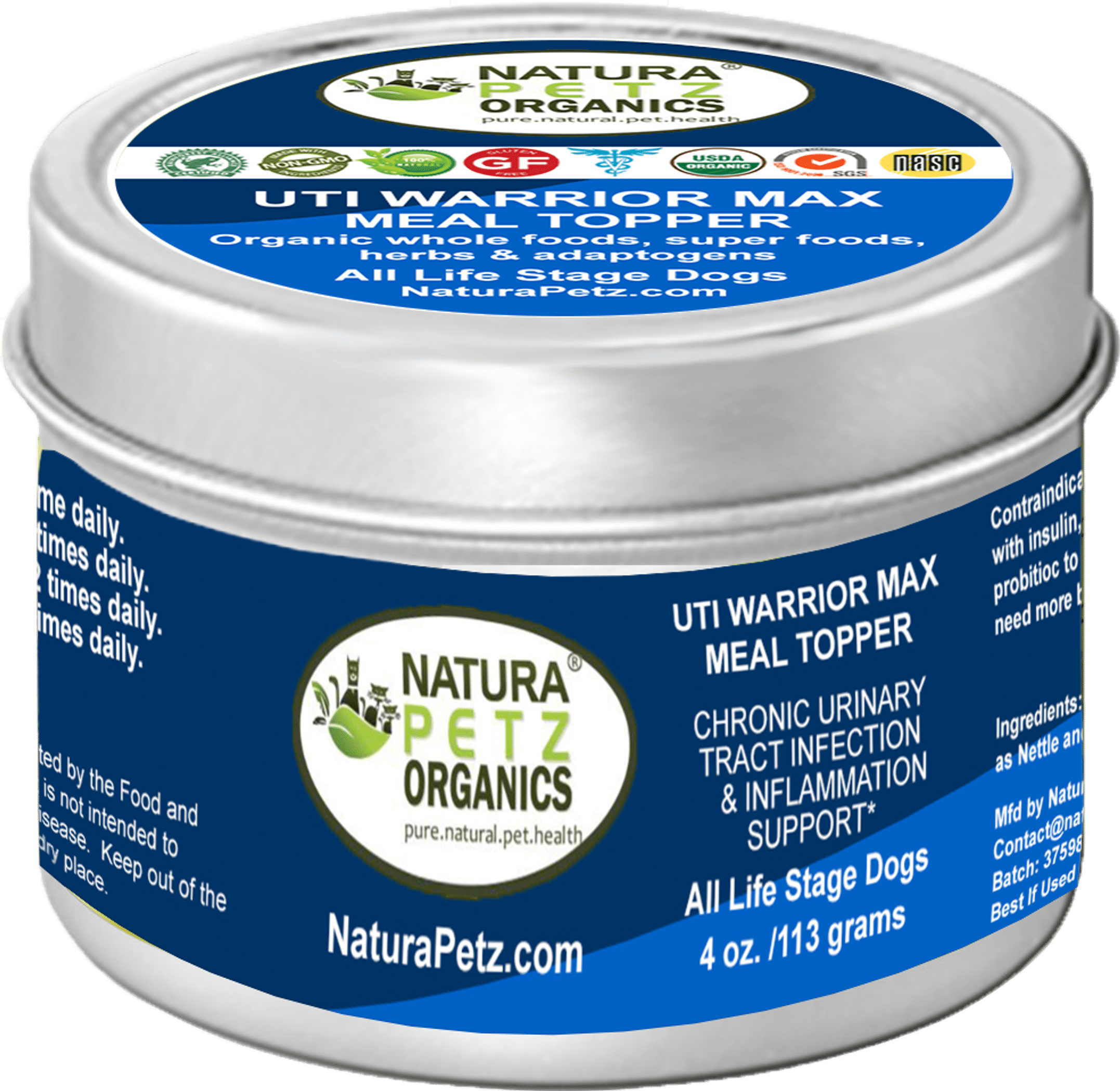 Uti Warrior Max Meal Topper* Chronic Urinary Tract Infection & Inflammation Support* Uti Warrior Max Meal Topper* Chronic Urinary Tract Infection & Inflammation Support*
